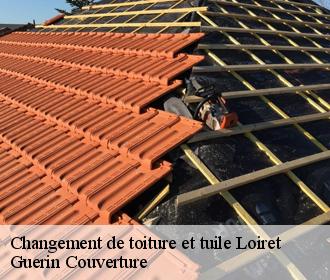 Changement de toiture et tuile 45 Loiret  BR COUVERTURE