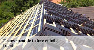 Changement de toiture et tuile Loiret 