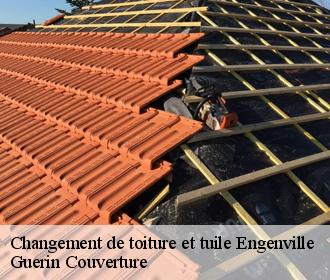 Changement de toiture et tuile engenville-45300 Guerin Couverture