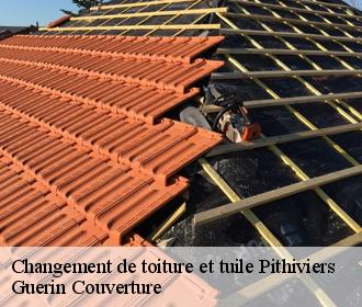 Changement de toiture et tuile pithiviers-45300 Guerin Couverture
