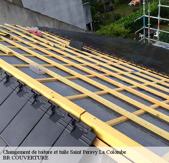 Changement de toiture et tuile  saint-peravy-la-colombe-45310 BR COUVERTURE