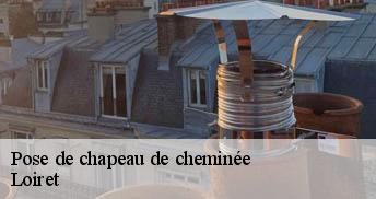 Pose de chapeau de cheminée Loiret