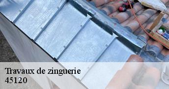 Travaux de zinguerie 45120