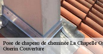 Pose de chapeau de cheminée 45310