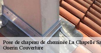 Pose de chapeau de cheminée 45210