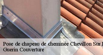 Pose de chapeau de cheminée 45700