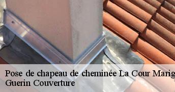 Pose de chapeau de cheminée 45260