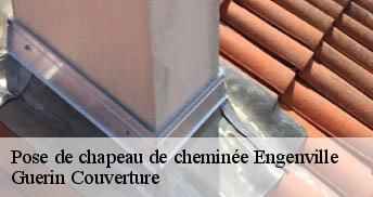 Pose de chapeau de cheminée 45300